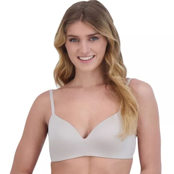 NWOT SO 36B Cozy Wireless Bra Neutral Color - Picture 8 of 8